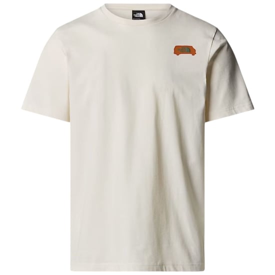 The North Face Mens Great Outdoors Graphic T-Shirt White Dune - Image 2