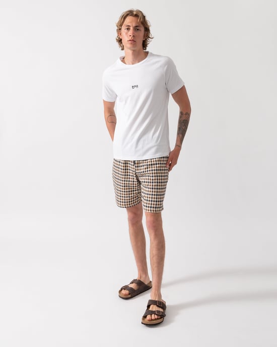 Beach T-Shirt Slim Fit T-Shirt in White - Image 3