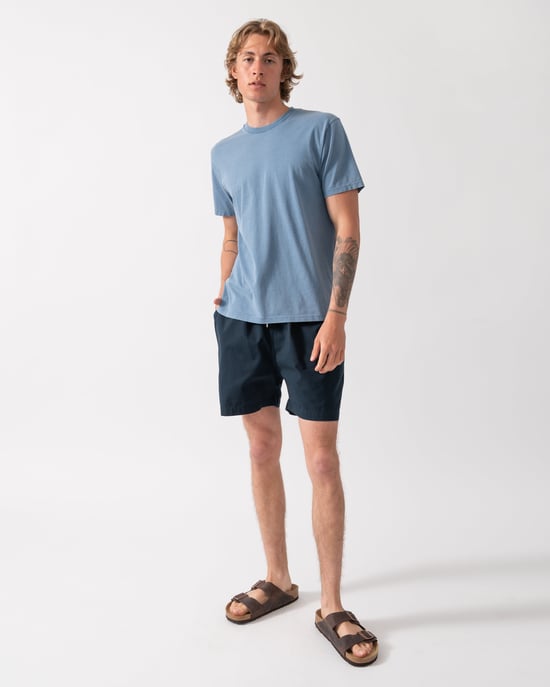 Classic T-Shirt in Blue - Image 3