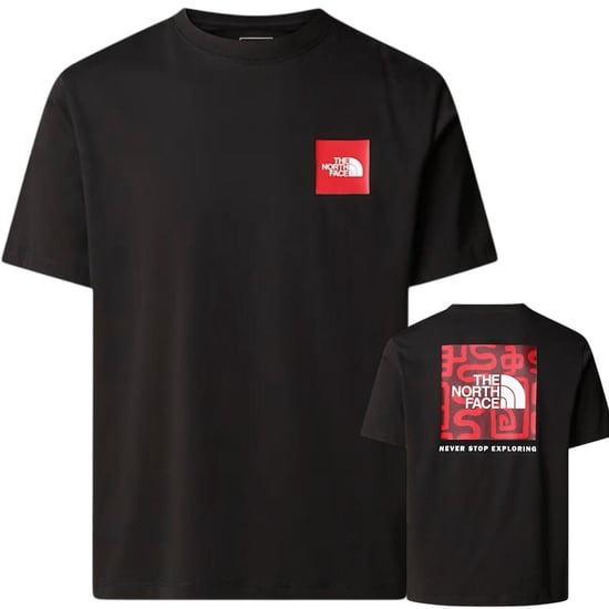 The North Face Mens U YOTS SS RLX T-Shirt Black - Image 1