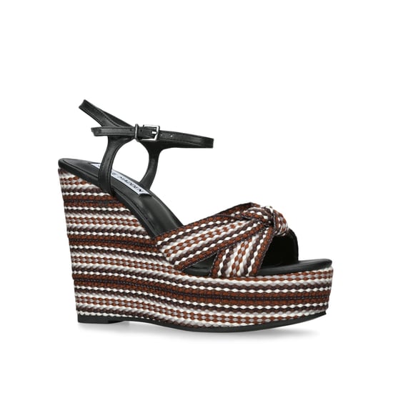 Leather Aztec Black Heels - Image 4