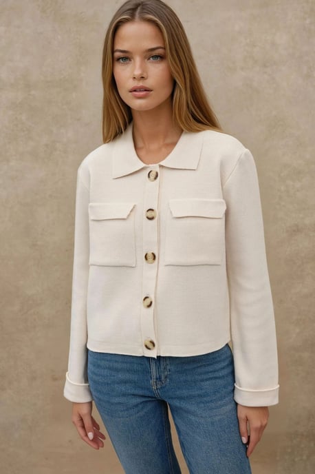 Geknoopte Cardigan met Zakken - Image 6