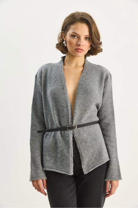 Gordel Gedetailleerde Cardigan - Image 2