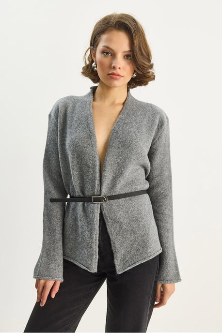 Gordel Gedetailleerde Cardigan - Image 3