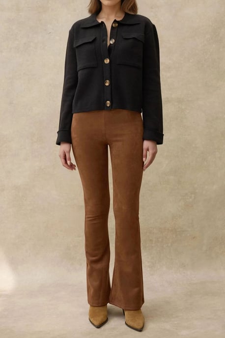 Geknoopte cardigan met zakken - Image 6
