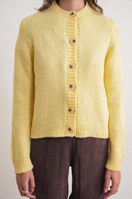 Ribbed Knit Button Cardigan - Image 4