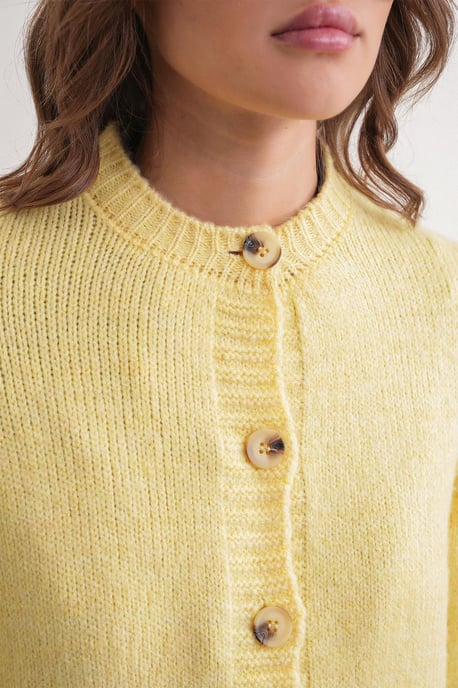 Ribbed Knit Button Cardigan - Image 5