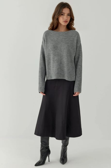 Ultrasoft V-ringad Knappad Tvåanvändnings Cardigan - Image 3