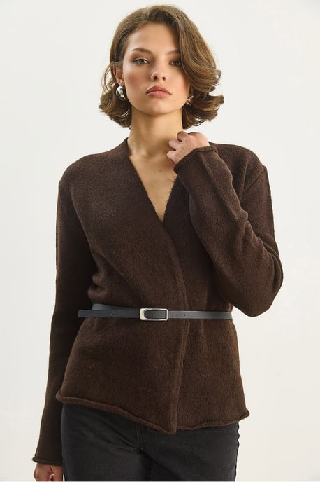 Gordel Gedetailleerde Cardigan - Image 3