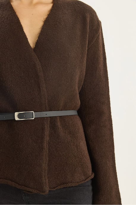 Gordel Gedetailleerde Cardigan - Image 6