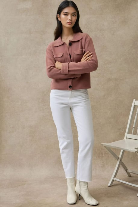 Geknoopte Cardigan met Zakken - Image 3