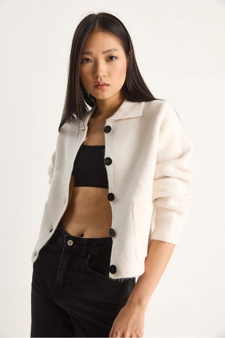 Gebreide Cardigan met Zakken - Image 5