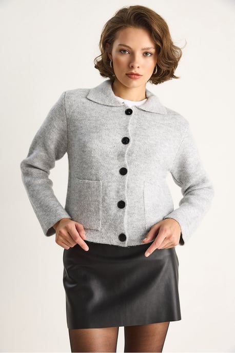 Gebreide cardigan met zakken - Image 5