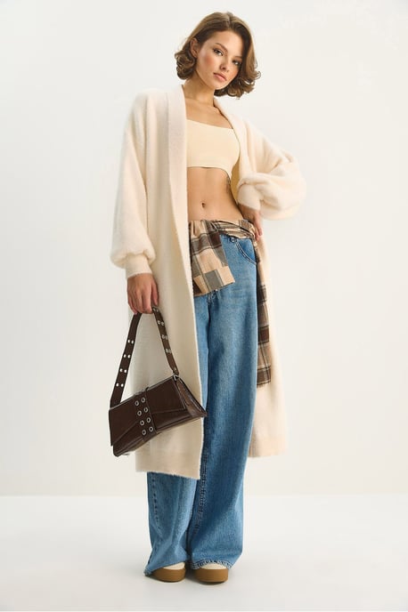 Oversize Knit Cardigan - Image 1