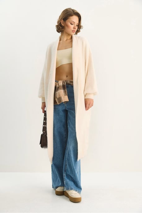 Oversize Knit Cardigan - Image 2