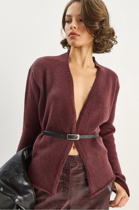 Gordel Gedetailleerde Cardigan - Image 3