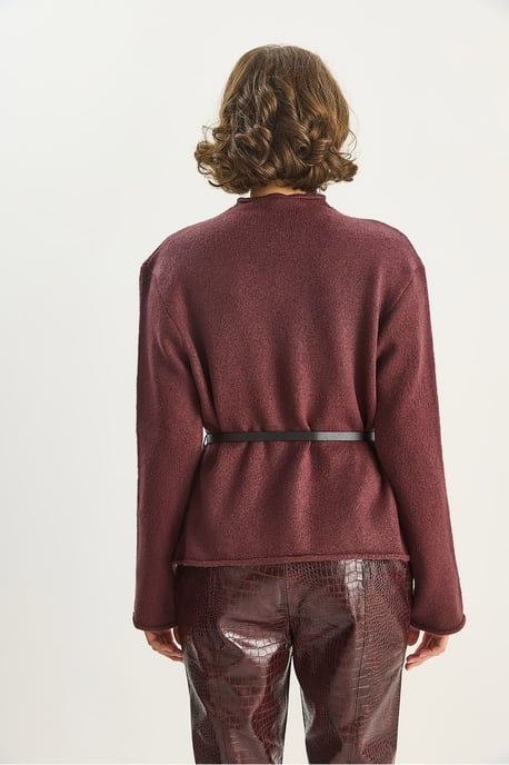 Gordel Gedetailleerde Cardigan - Image 6