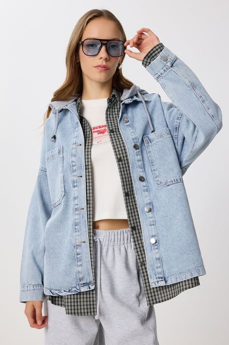 Capuchon Denim Jacket - Image 1