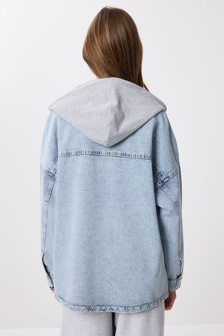 Capuchon Denim Jacket - Image 6