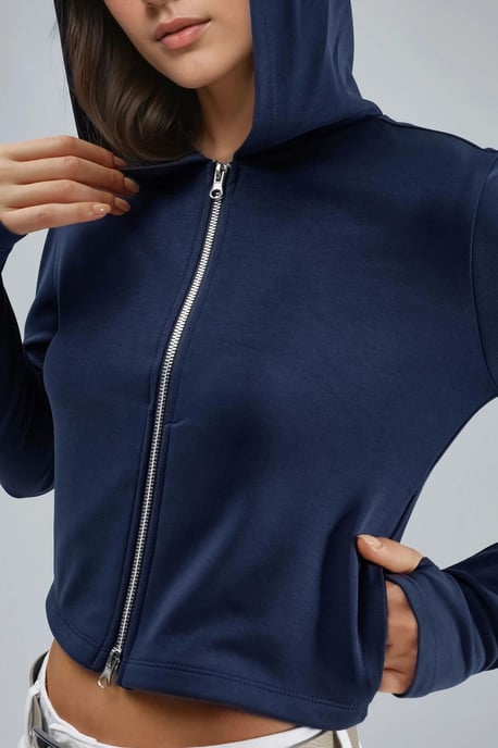 Gevoerde Regular Fit Hooded Zip-Up Jacket - Image 6
