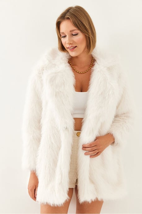 Faux pälsjacka - Image 6