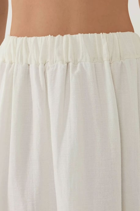 Hoge Taille A-Lijn Maxi Rok met Split - Image 3