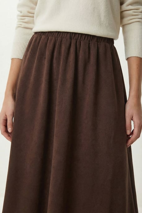 Elastische Taille Maxi Rok - Image 3