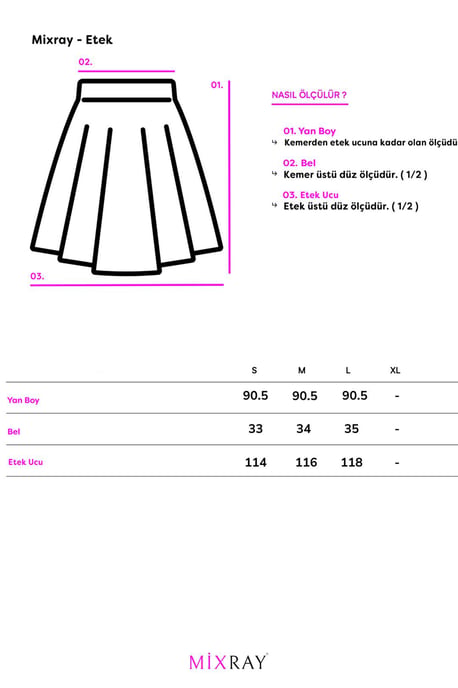Hoge Taille Lange Rok met Zakken - Image 6
