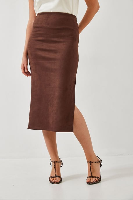 Maxi Skirt with Slit - Image 3