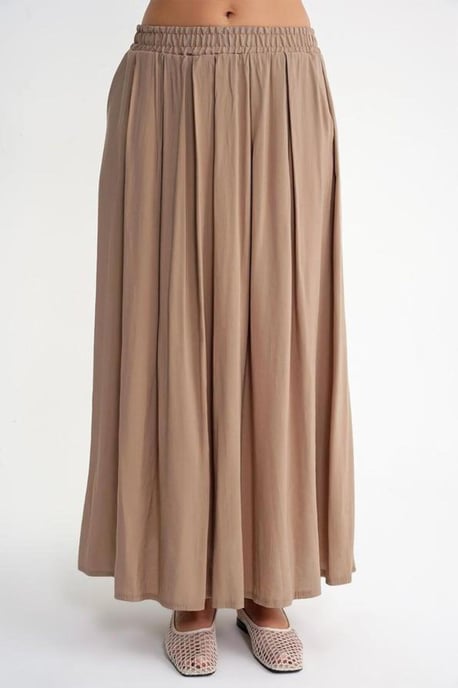 Hoge Taille Lange Rok met Zakken - Image 5