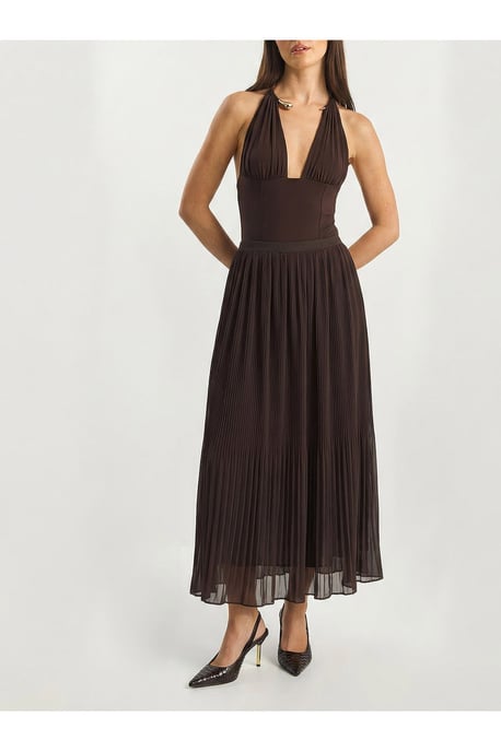 Hoogwaardige Plissé Maxi Rok - Image 4