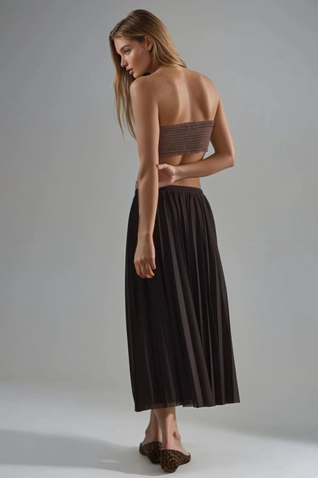 Mid Waist Tulle Maxi Rok - Image 3