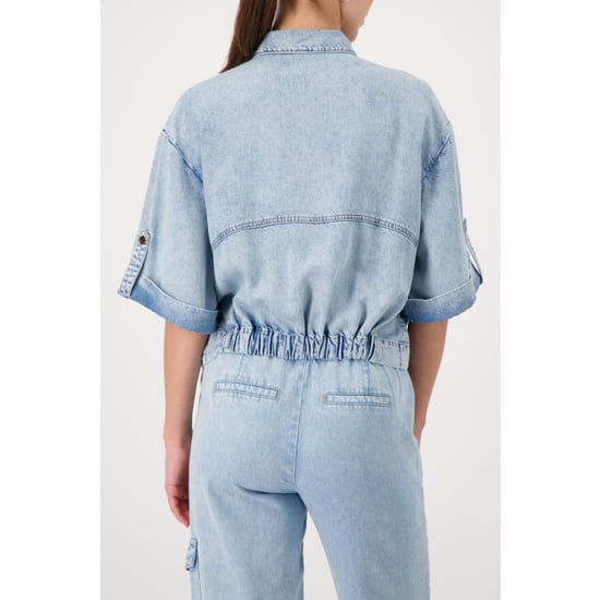 Monari  light jacket with flap pockets 4105 752 light - Image 3