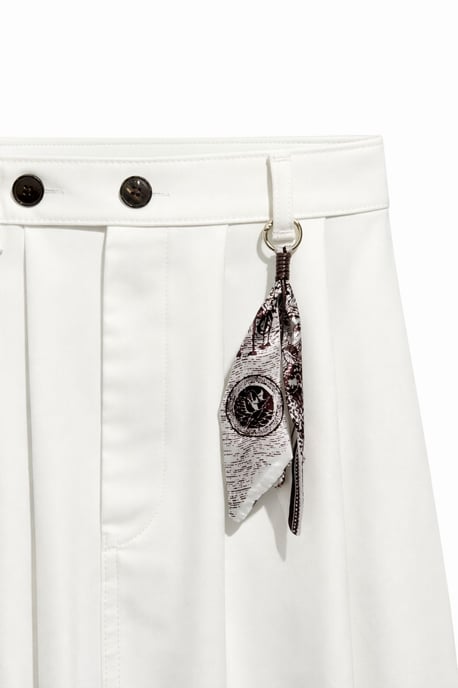 Hoge Taille A-Lijn Midi Rok met Accessoires - Image 2