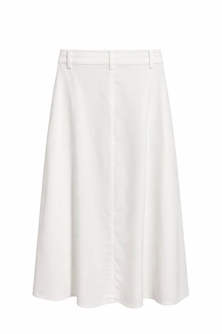 Hoge Taille A-Lijn Midi Rok met Accessoires - Image 3