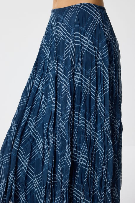 Hoge Taille Asymmetrische Midi Rok met Rits - Image 6