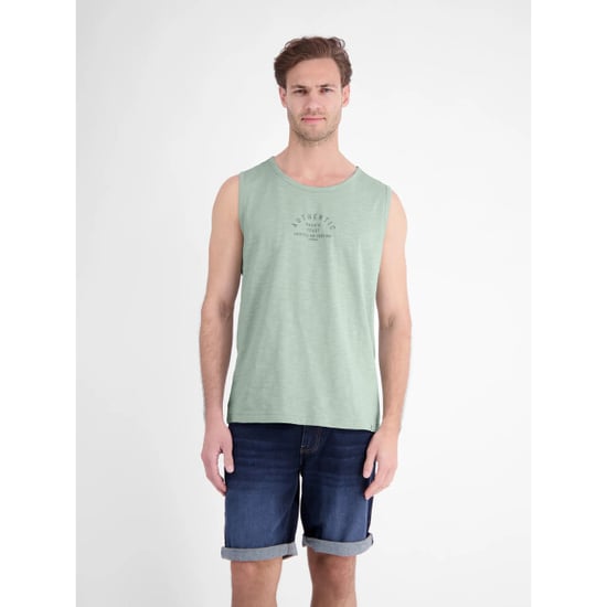 Lerros Heren singlet 2653457 613 bay green - Image 3
