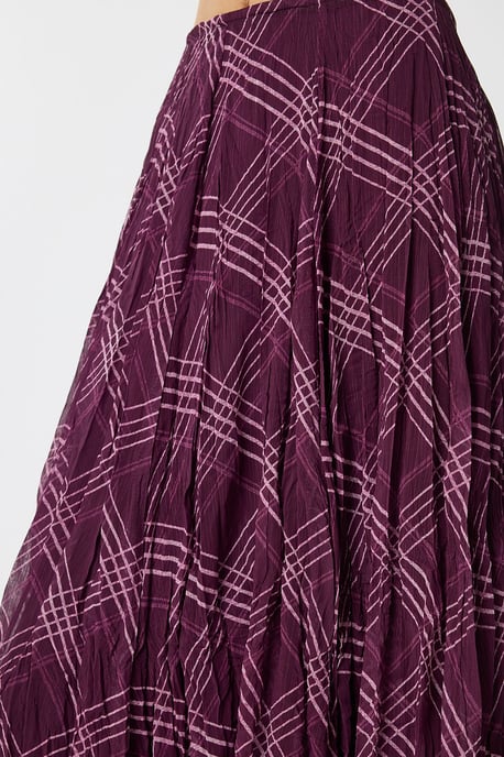 Hoge Taille Asymmetrische Midi Rok met Rits - Image 6