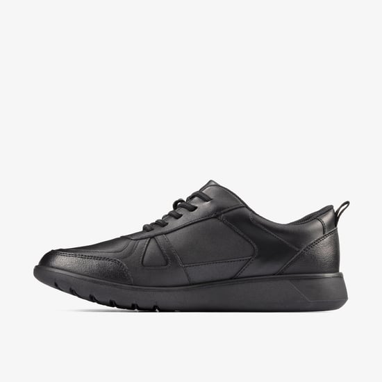 Scape Track Y Zwarte Leren Schoenen - Image 2