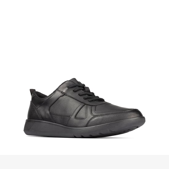 Scape Track Y Zwarte Leren Schoenen - Image 3
