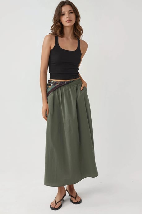 Fitted U Collar Knitted Tank Top - Image 6