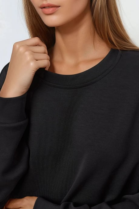 Ontspannen Pasvorm Crewneck Gebreide Sweater - Image 6
