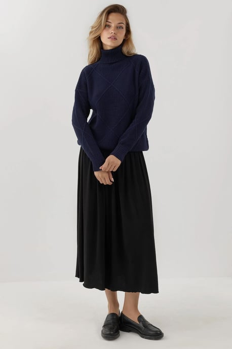 Turtleneck Knit Sweater - Image 5