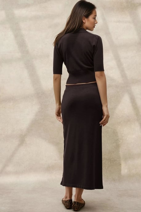 Structuur Turtleneck Crop Trui - Image 5