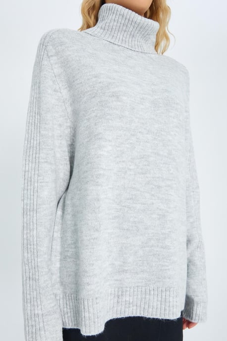 Losse Pas Turtleneck Gebreide Trui - Image 4