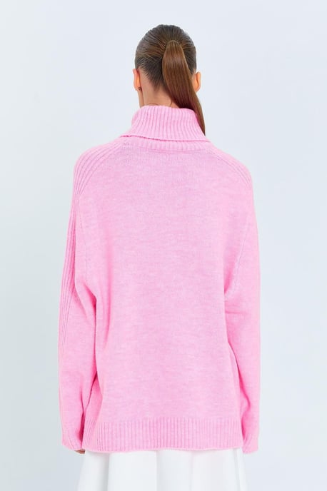 Losse Pas Turtleneck Gebreide Trui - Image 6