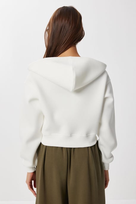 Capuchon Rits Ontspannen Sweatshirt - Image 6