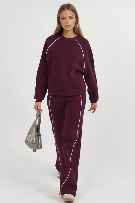 Contrasterende Banden Lange Mouw Sweatshirt - Image 6