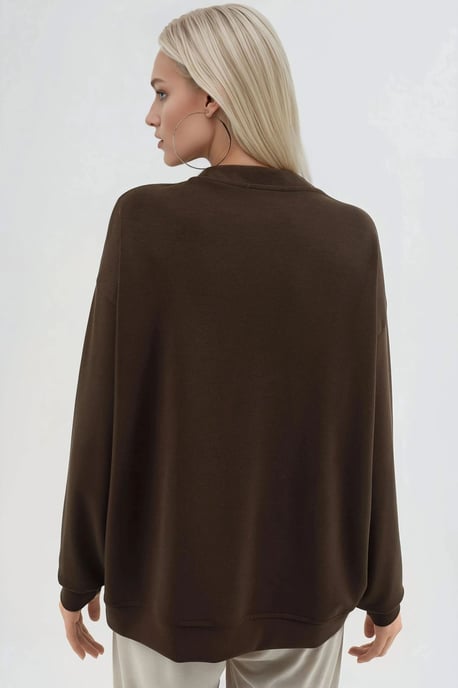 Ontspannen Pasvorm Crewneck Gebreide Sweater - Image 3