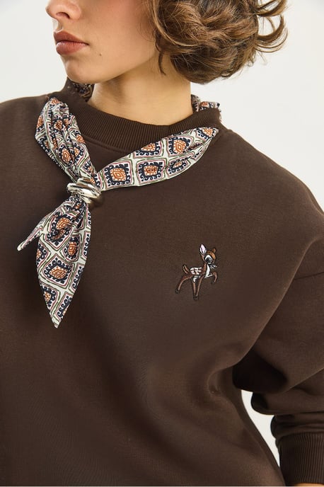 Geborduurd Crew Neck Sweatshirt - Image 6